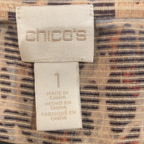 Chico’s blouse size 1? I’d say Lg - Picture 7 of 8